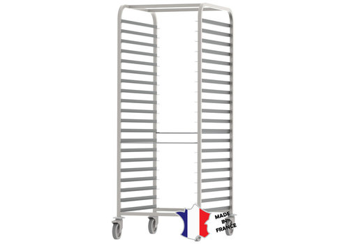  ProChef Chariot pour casiers en Inox | 20 etages | 67(l)82x178cm 