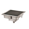 ProChef Caniveau de Sol can200X200 pour Cuisine Professionnelle Sortie Verticale