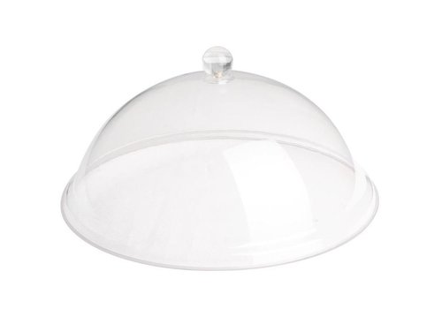  Olympia Olympia Cloche en polycarbonate Kristallon transparente | 31,5Ø) x 12,5(H)cm 