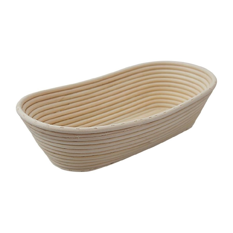 Panier de fermentation ovale en rotin de 1,5 kg