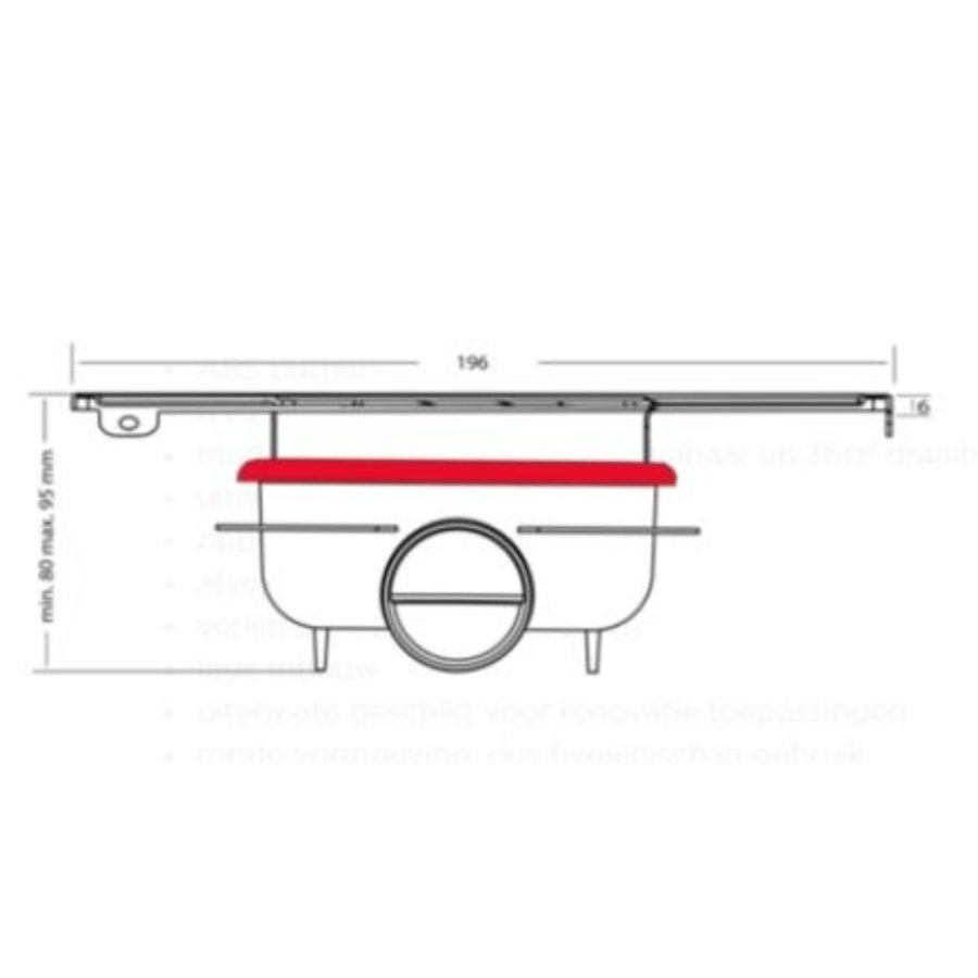 drain en acier inoxydable