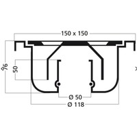 Drainage | Acier inoxydable | Caillebotis à l'épreuve des intempéries