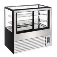 Vitrine service arriere refrigeree | 120x120x680 |385 L