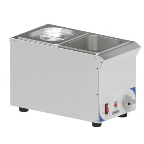  Casselin Bain marie à sauce 2 x GN 1/6 Compact 