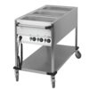 Casselin Chariot bain-marie à eau 3X GN 1/1