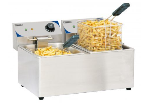  Casselin Friteuse électrique  | 2x8 L 