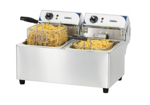  Casselin Friteuse électrique | 2x7L 