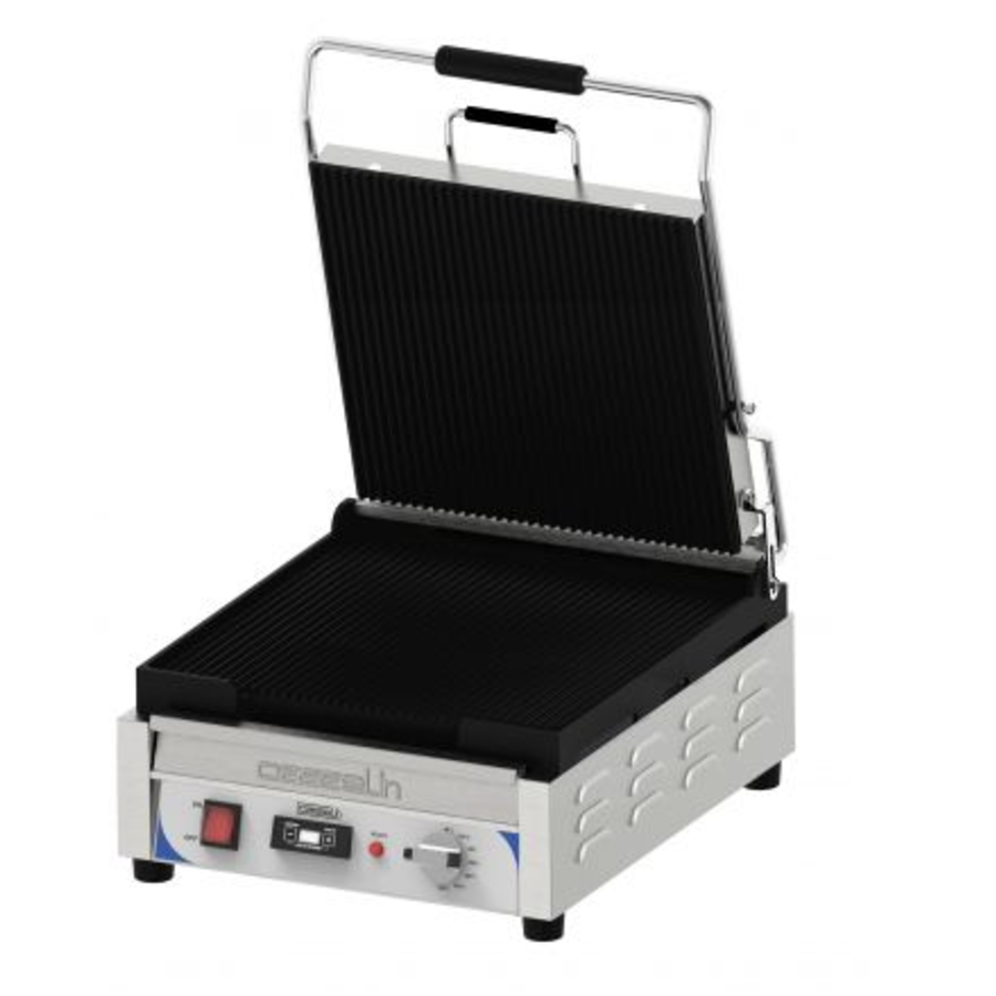 Grill panini XL | Premium rainures/rainures avec minuteur