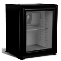 Minibar 60L | Porte en verre | Noir | 477 x 480 x 594 mm