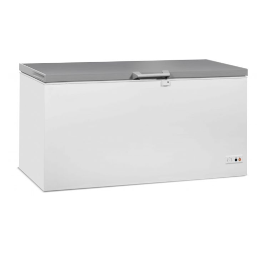  Combisteel Congélateur Bahut 572L | Couvercle inox | 1,775 x 0,743 x 0,84 m 