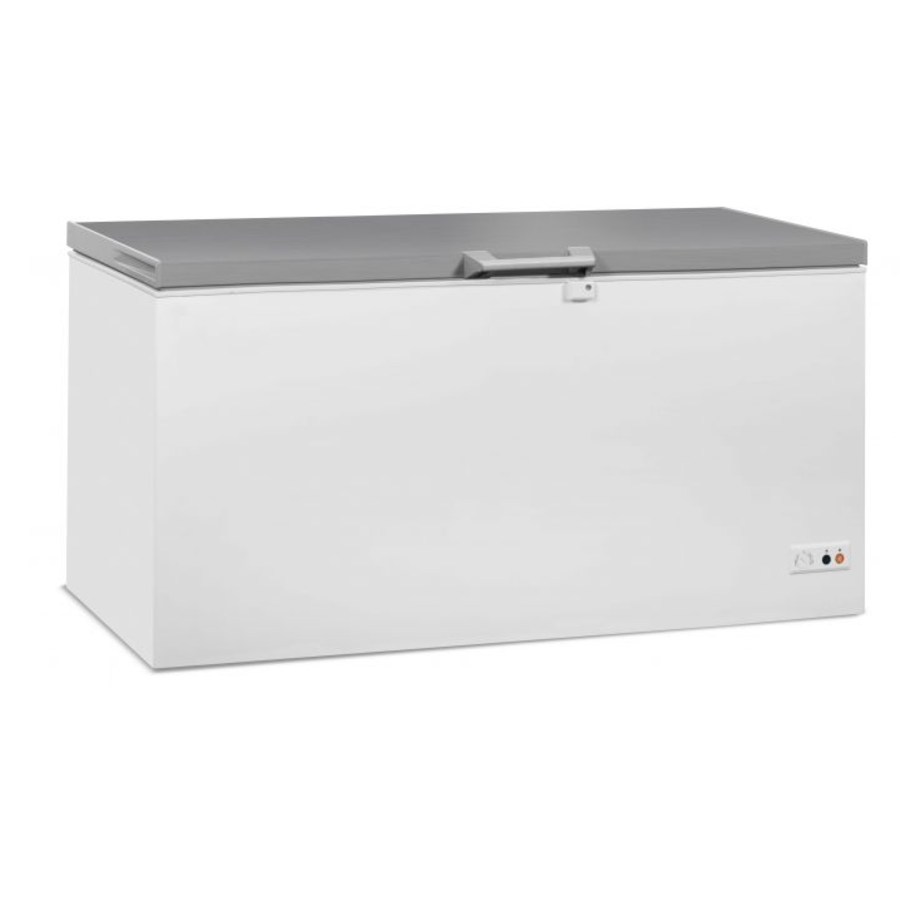 Congélateur Bahut 572L | Couvercle inox | 1,775 x 0,743 x 0,84 m