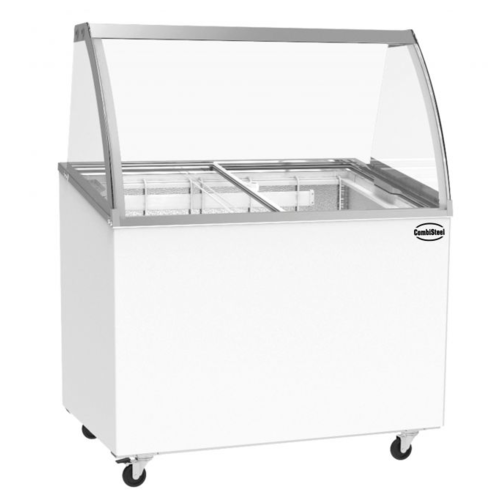  Combisteel Vitrine à crème glacée 5x5L | Capri | 104.3 x 65.9 x 131.5 cm 