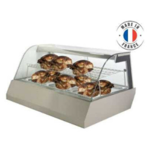  Inotech Vitrine chauffante | 4 Bacs GN 1/1 