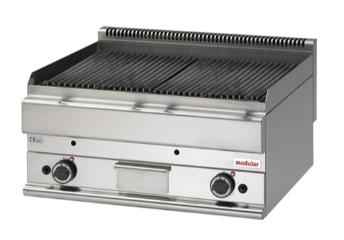  Modular Plaque grill 650 Modulaire | Acier inoxidable | Gaz | 15000W | 70x65x28cm 