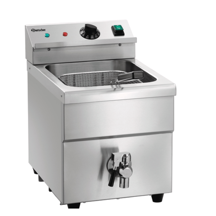 Friteuse à induction 8L PLus / Inox / 290 x 565 x 415 mm