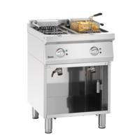 Friteuse électrique 286921 / Inox / 0,6 x 0,7 x 1 m