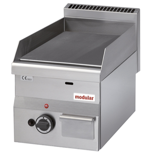  Modular Plaque grill 600 | Acier inoxidable | Gaz | 5200W | 60x30x28cm 