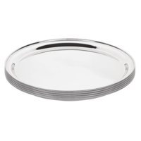 Plateau rond | Inox | 3 tailles