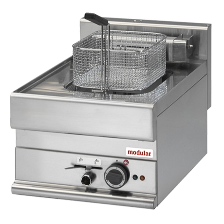 Friteuse 650 | Électrique 400V | 7500W | 10 litres | 40x65x28 cm