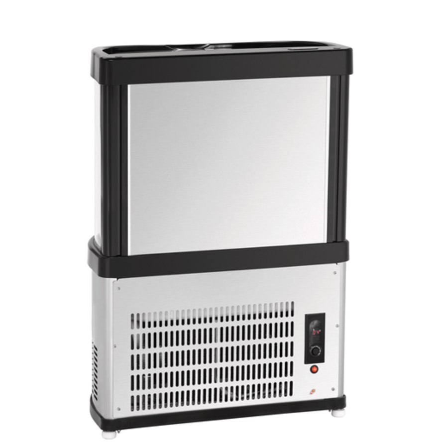 Meuble frigorifique 60L-1F / Inox / 0,69 x 0,45 x 1,01 m