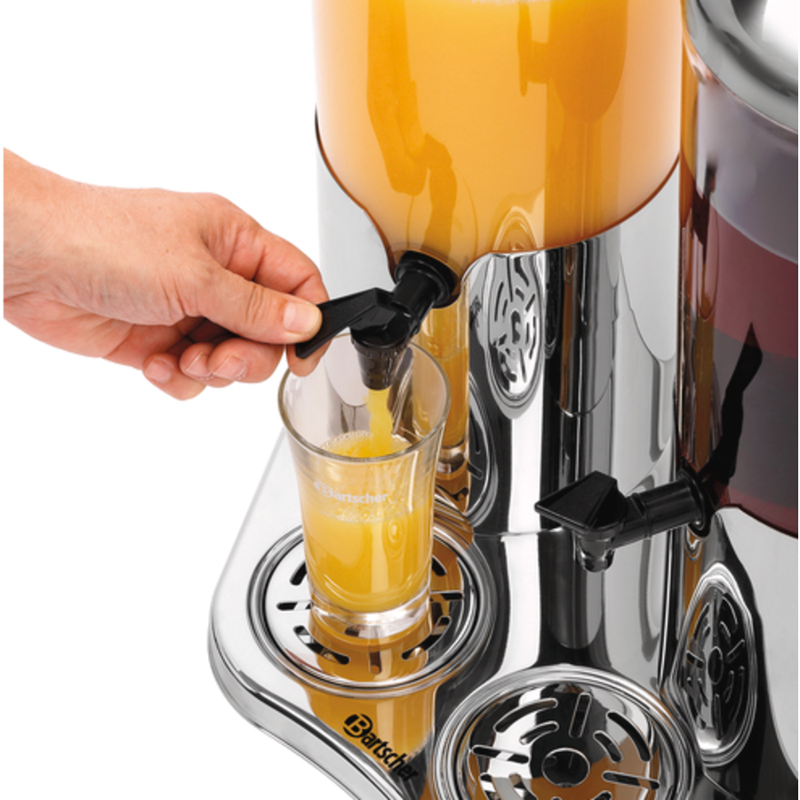 Distributeur de boissons DEW5 Duo / Inox / 430 x 300 x 513 mm