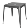 ProChef Table carrée / Acier gris / 668 x 765 x 668 mm