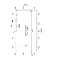 Chambre froide positive | 270x150x220cm | 0/+5 degrés