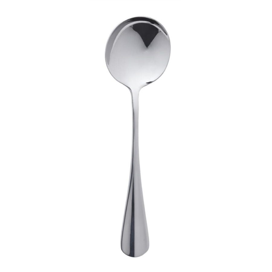 Cuillère à soupe ronde Baguette Inox 18/0 173(l)mm Lot de 12