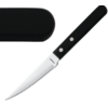 Amefa Couteau à steak manche noir | 21,7cm | Lot de 12