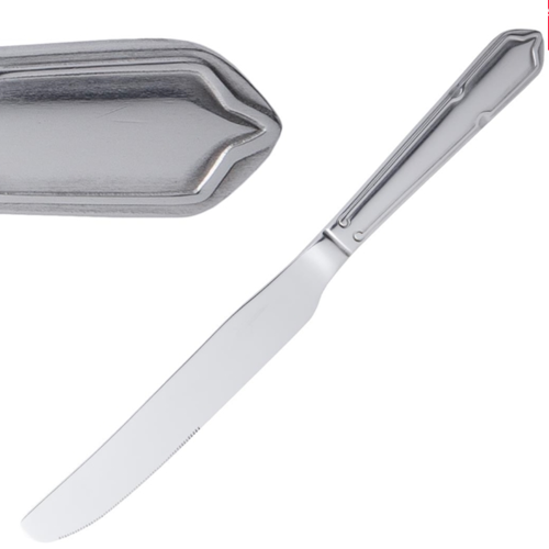  Olympia Couteau de table Dubarry| inox 18/0 | 238(L) mm | Lot de 12 
