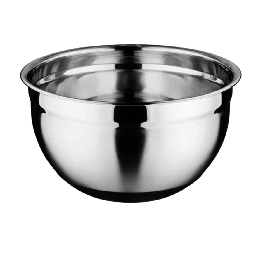 Bassine  fond silicone 3L | 219mm | acier inoxydable