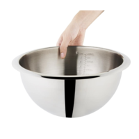 Bassine avec mesures 4L | 270mm en acier inoxydable