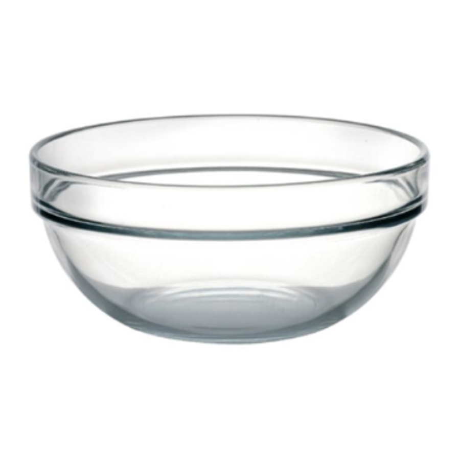 Bols de cuisinier en verre 230mm | 2518ml | Lot de 6