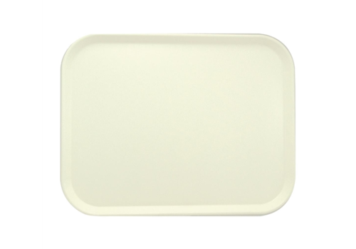  roltex Plateau de service en polyester Roltex America 460x360mm blanc perle 