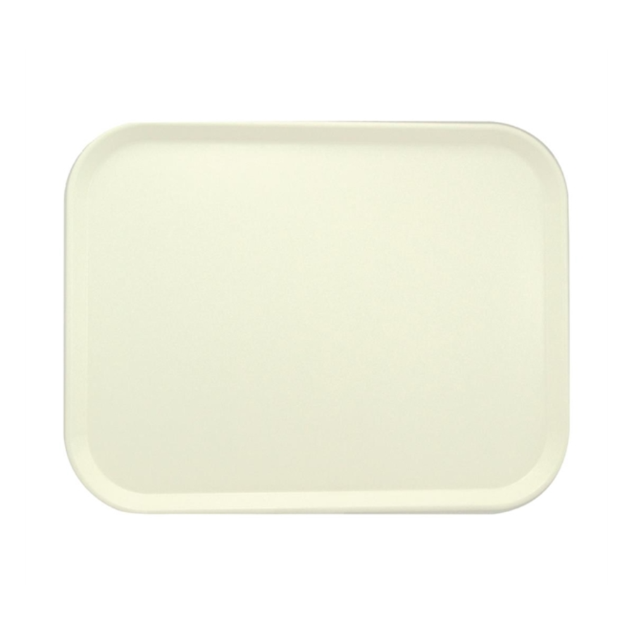 Plateau de service en polyester Roltex America 460x360mm blanc perle