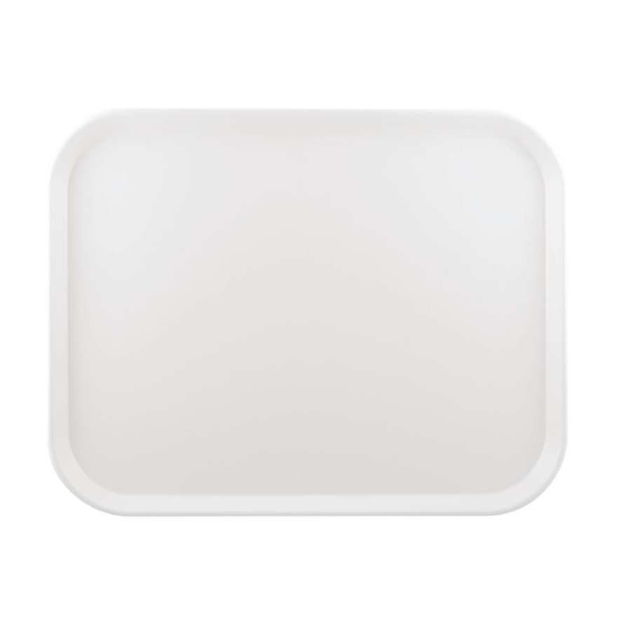 Plateau de service en polyester America | 460x360mm | blanc