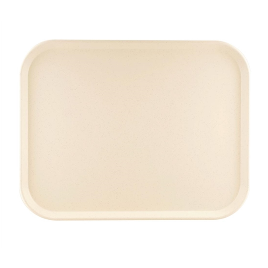 Plateau de service en polyester America | 460x360mm | beige