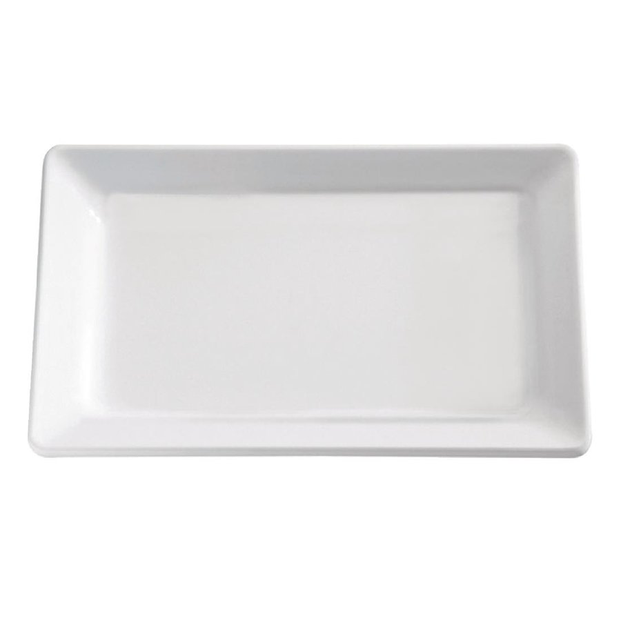 Plateau en mélamine Pure blanc GN1/2