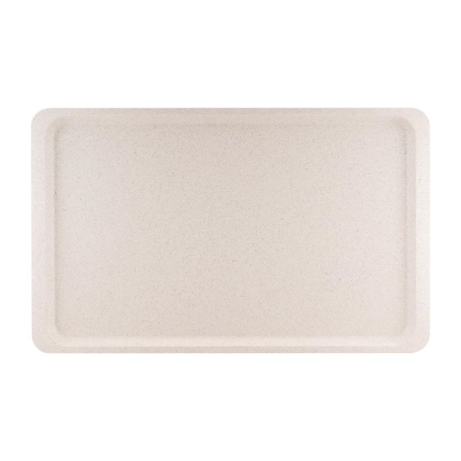 Plateau de service en polyester | 2 coleurs | 1,6x53x37 cm