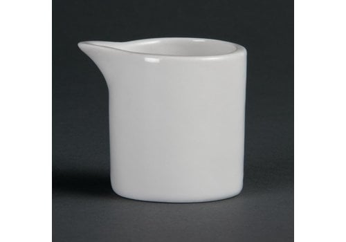  Olympia Pots à lait blancs 57ml Whiteware l lot de 6 