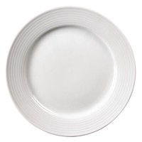 Assiettes à bord large Linear 254(Ø) mm Lot de 12