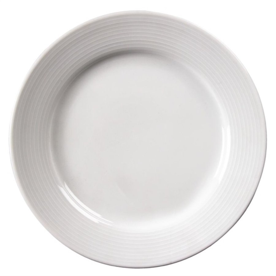 Assiettes à bord large Linear 200(Ø) mm Lot de 12