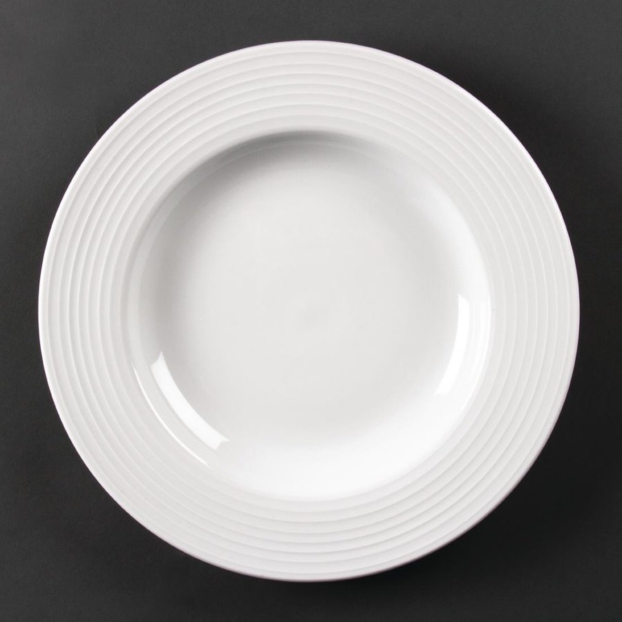 Assiettes à pâtes Linear 310(Ø) mm Lot de 12