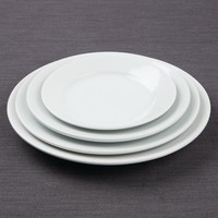 Assiettes à bord large Athena 254(Ø) mm Lot de 12