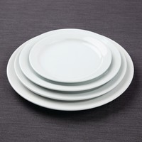 Assiettes à bord étroit Athena 284(Ø) mm Lot de 6