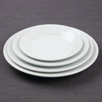 Assiettes à bord large Athena 202(Ø) mm Lot de 12