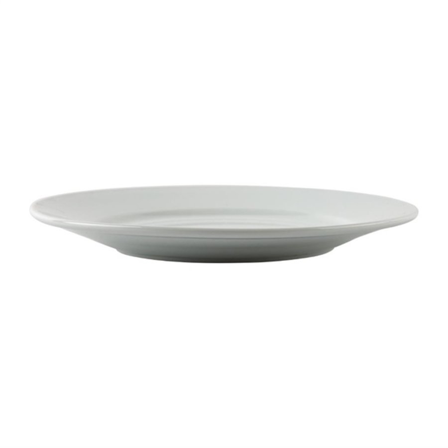 Assiettes à bord large Athena 228(Ø) mm Lot de 12