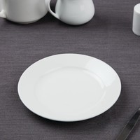 Assiettes à bord large Athena 165(Ø) mm Lot de 12