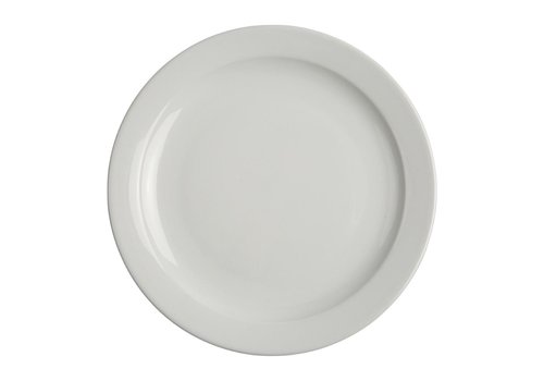  Olympia Assiettes à bord étroit Athena 254(Ø) mm Lot de 12 