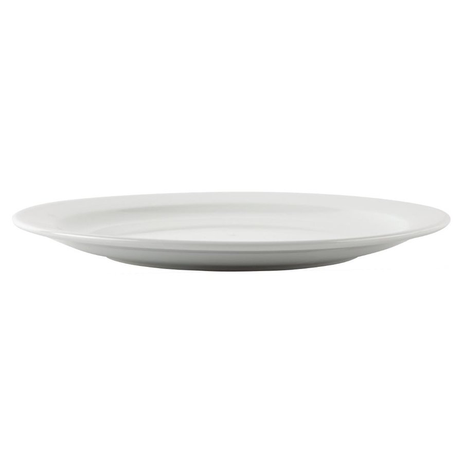 Assiettes à bord étroit Athena 254(Ø) mm Lot de 12